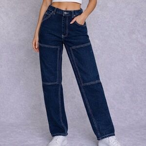 J. Galt Shanghai Women's Dark Wash High Rise Brandy Melville Jeans Size Small